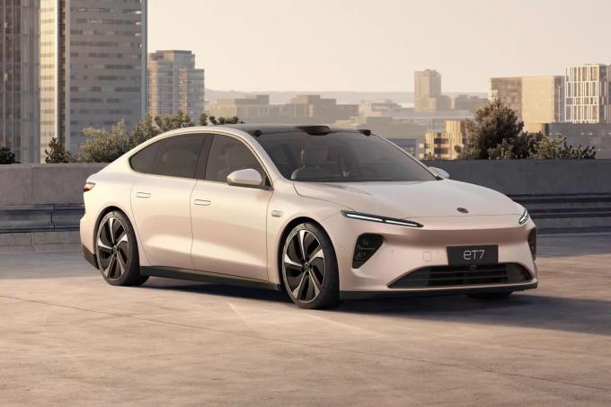 Nio Et7 4 cửa và 5 chỗ ngồi Xe năng lượng mới sang trọng 0