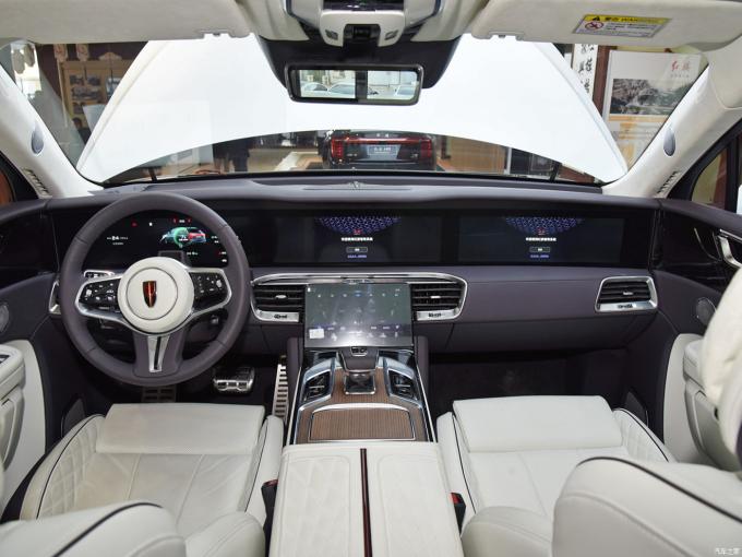 Trong kho Hongqi E-Hs9 mới hoặc đã qua sử dụng Trung Quốc Xe điện mới với động cơ 4WD 6 chỗ ngồi 690km Hongqi E-Hs9 5